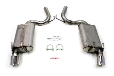 2010+ Camaro V6 JBA Axle-Back Exhaust System w/4" Dual Wall Tips