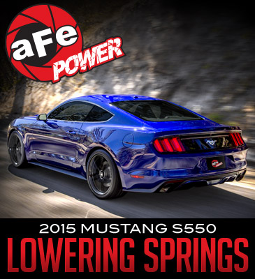 2015+ Ford Mustang GT V8 aFe Power Lowering Springs