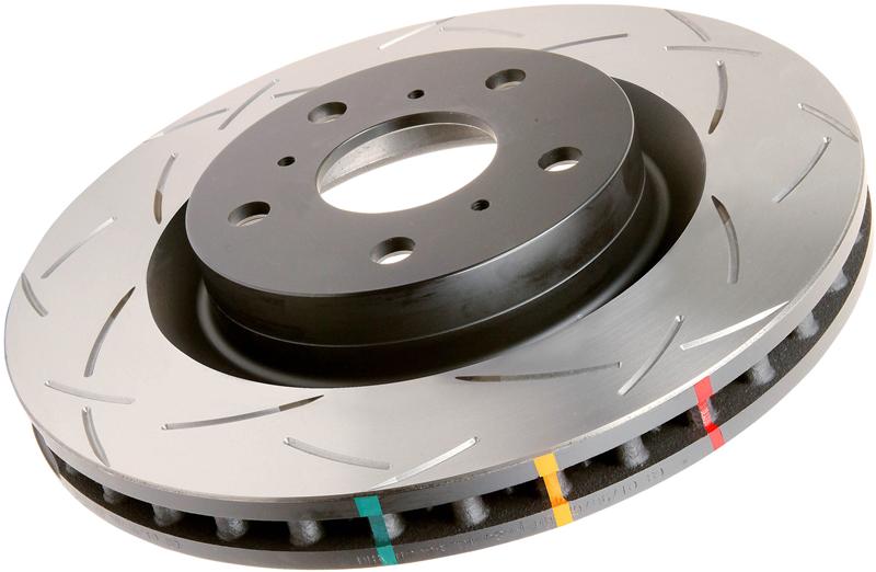 2015+ Ford Mustang DBA Front 4000 Series Slotted Rotors - For Cars equipped w/o Brembo Calipers