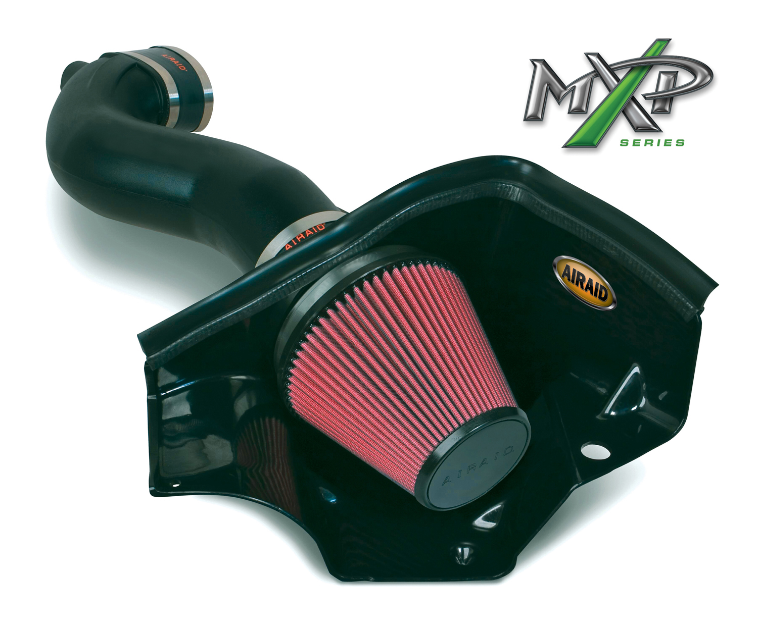 2005-2009 Ford Mustang GT AIRAID Synthaflow MXP Cold Air Intake System (Red Oiled Filter) - Race Only