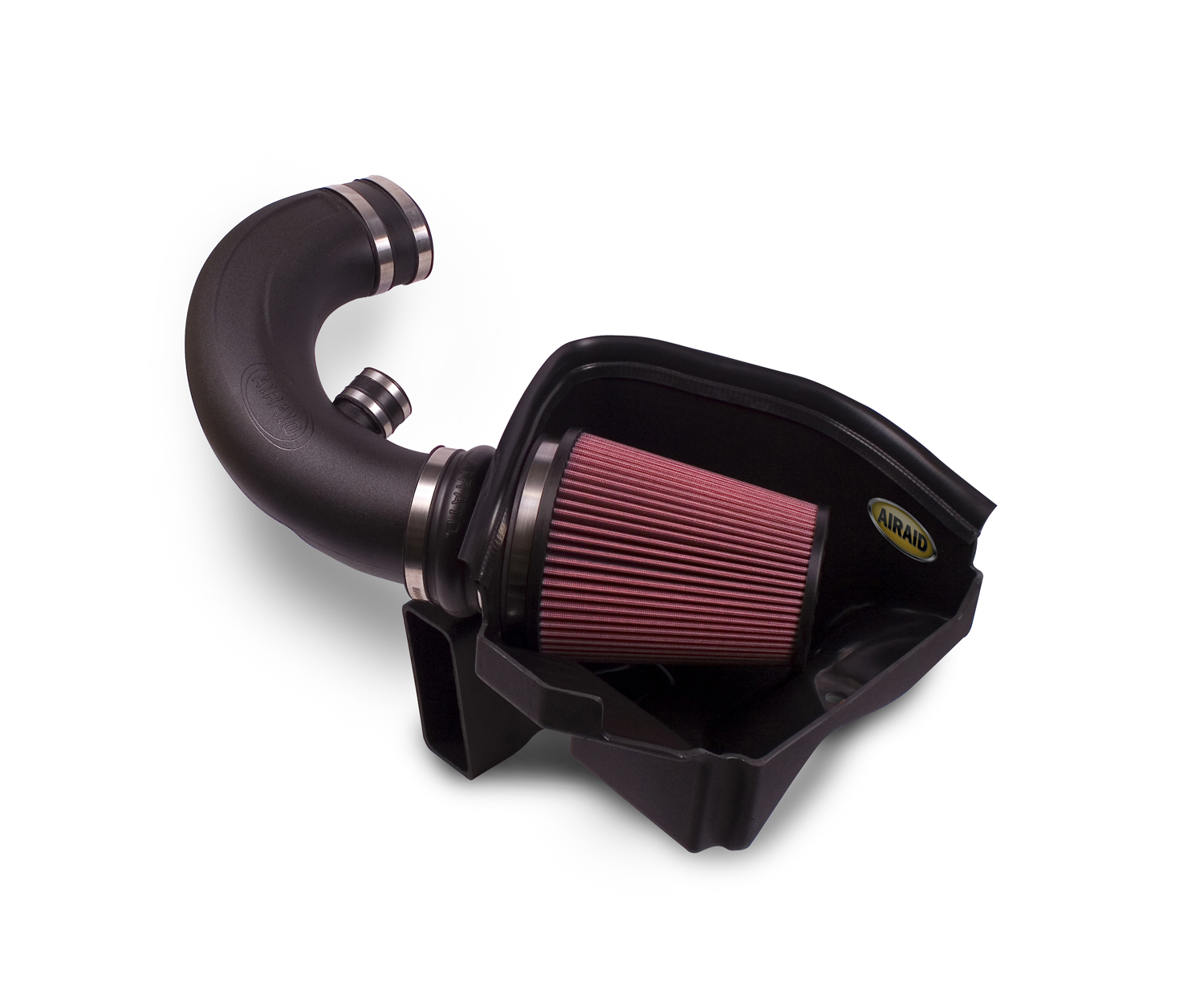 2010 Ford Mustang GT V8 AIRAID MXP Synthaflow Cold Air Intake w/Red Filter - Race Only (Requires Tuning)
