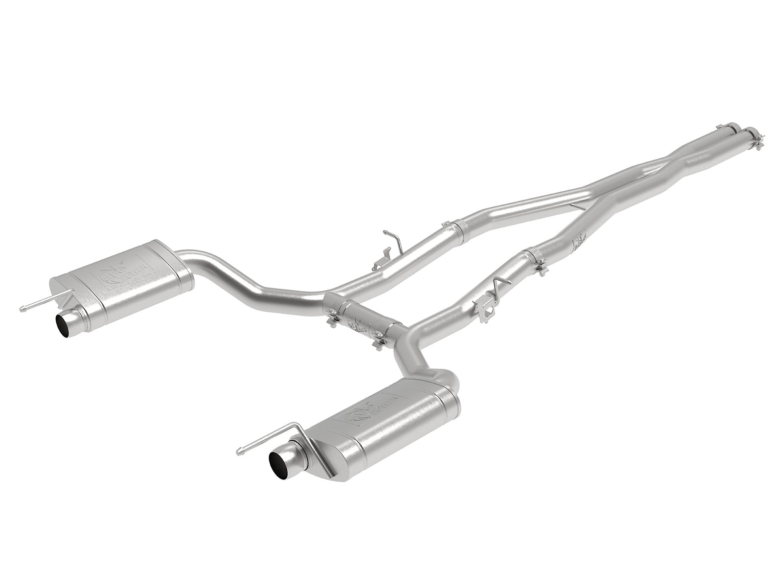 2015-2019 Dodge Charger Hellcat aFe Power MACH Force-Xp 3" 304 Stainless Steel Cat-Back Exhaust System