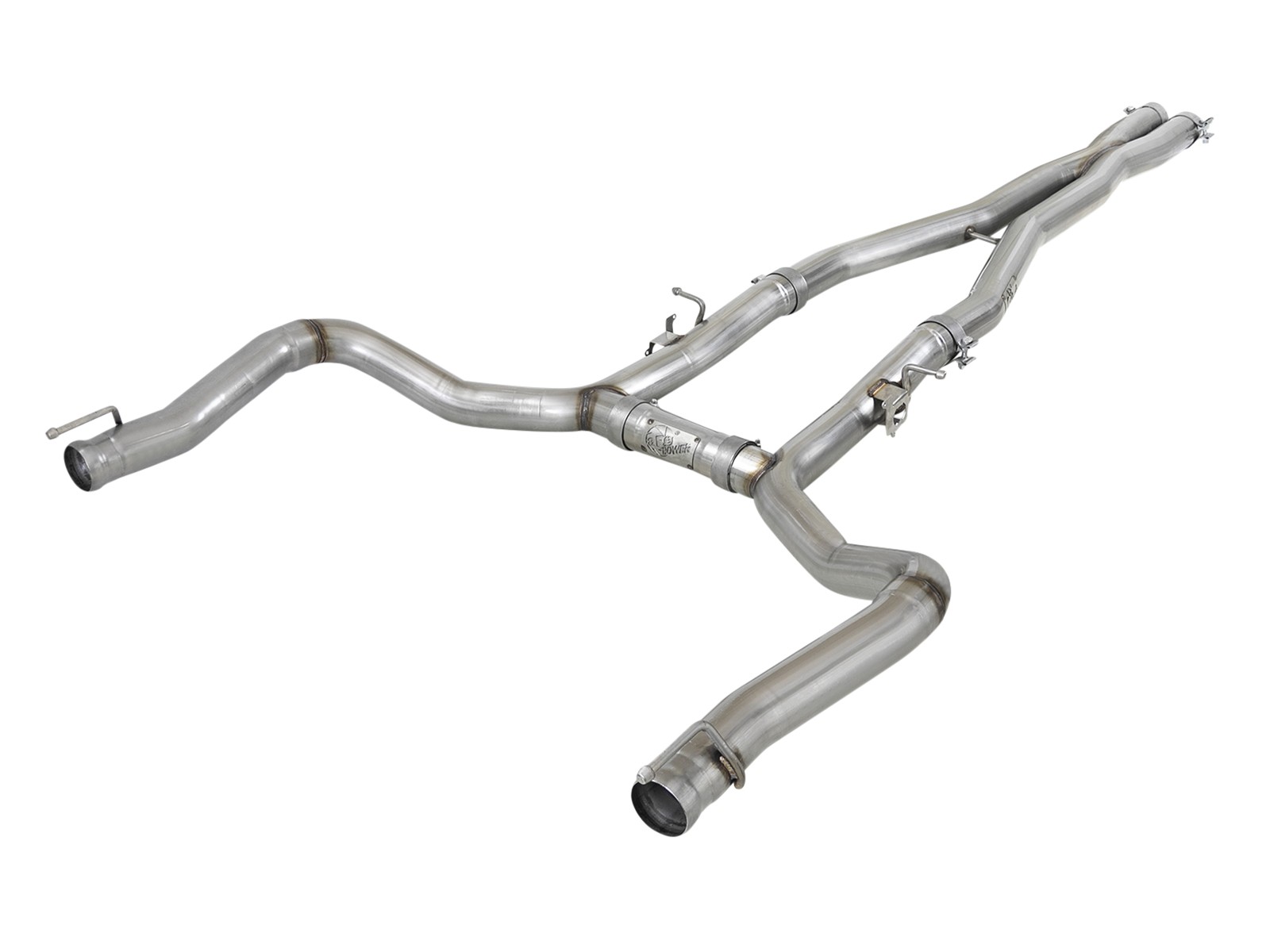 2015-2019 Dodge Charger Hellcat aFe Power MACH Force-Xp 3" 304 Stainless Steel Cat-Back Exhaust System - No Mufflers