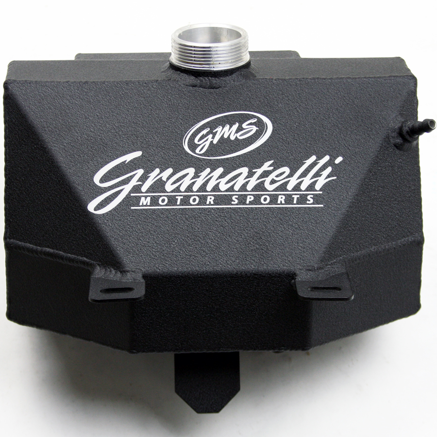 2015+ Ford Mustang Granatelli Motorsports Radiator Expansion Tank w/o Reservoir - w/Logo