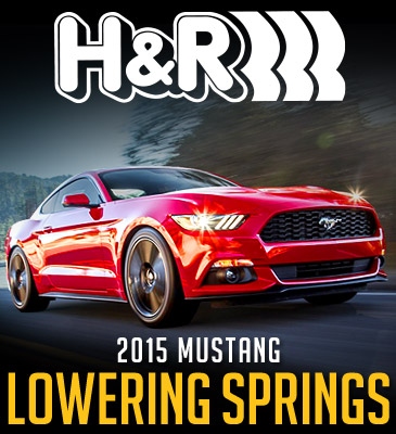 2015+ Ford Mustang H&R Sport Lowering Springs