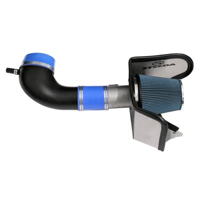 2005-2009 Ford Mustang GT Steeda High Velocity ProFlow Cold Air Intake Black Inlet w/Blue Hose
