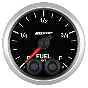 Autometer Elite Series 2 1/16" Fuel Level Programmable Gauge - Empty - Full Range