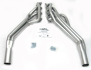 2005-2010 Ford Mustang GT V8 JBA Stainless Steel 1 5/8" Long Tube Headers w/3" Collectors (Silver Ceramic Coated)