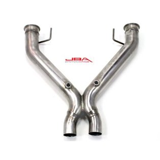 2007-10 Ford Mustang Shelby GT500 JBA Performance 2.5" Mid Off Road Stainless Steel Xpipe