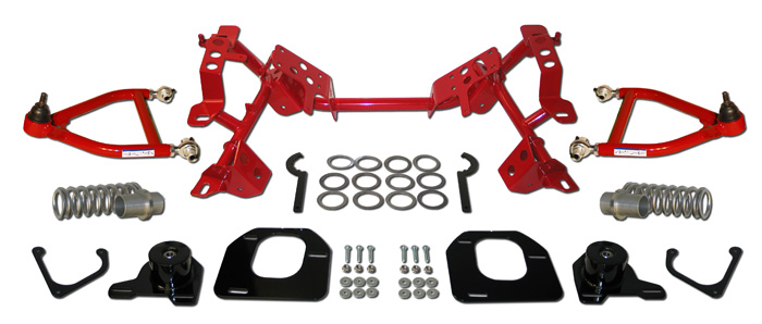 82-92 Fbody Spohn Performance Tubular K-Member/A-Arms/Coil-Over Package - LSx Engine Swap for Stock Style Steering