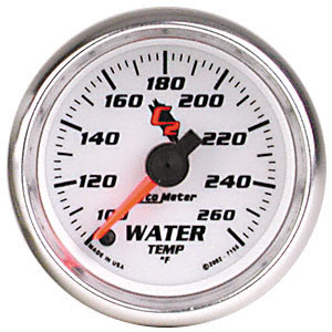 Auto Meter C2 Series Electric Water Temperature 120-240 F