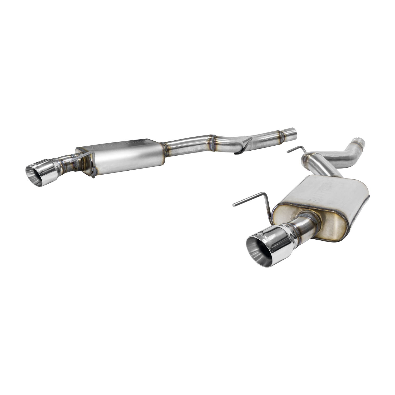 2015+ Ford Mustang 2.3L/3.7L Flowmaster FlowFX 409SS Axleback Exhaust System