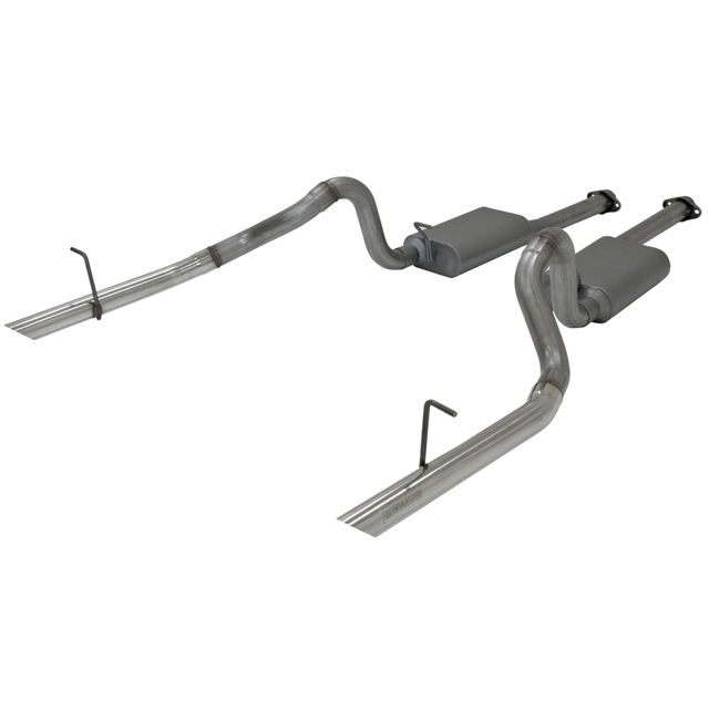 1994-1997 Ford Mustang GT Flowmaster American Thunder Stainless Exhaust System