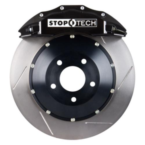 2005-2010 Ford Mustang GT S197 Stoptech Front Big Brake Kit w/Black ST-60 Calipers & 2pc Slotted 355x32mm Rotors
