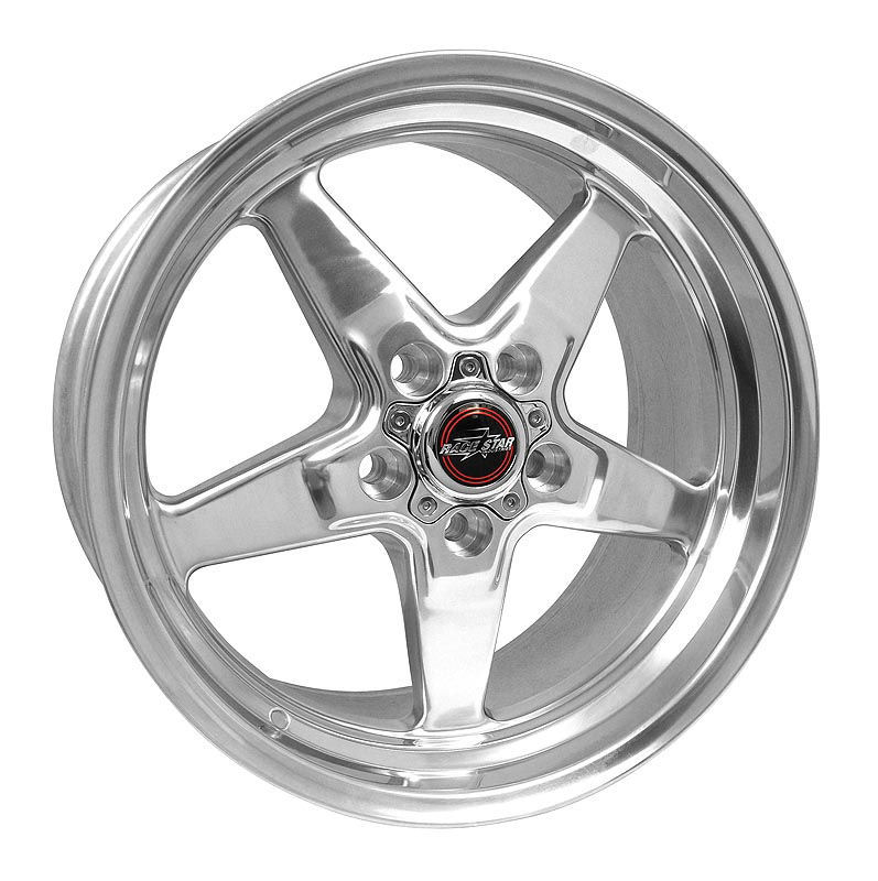 2014+ C7 Corvette Race Star Industries 92 Drag Star Polished Wheel (17" x 9.5") w/6.43" Backspacing