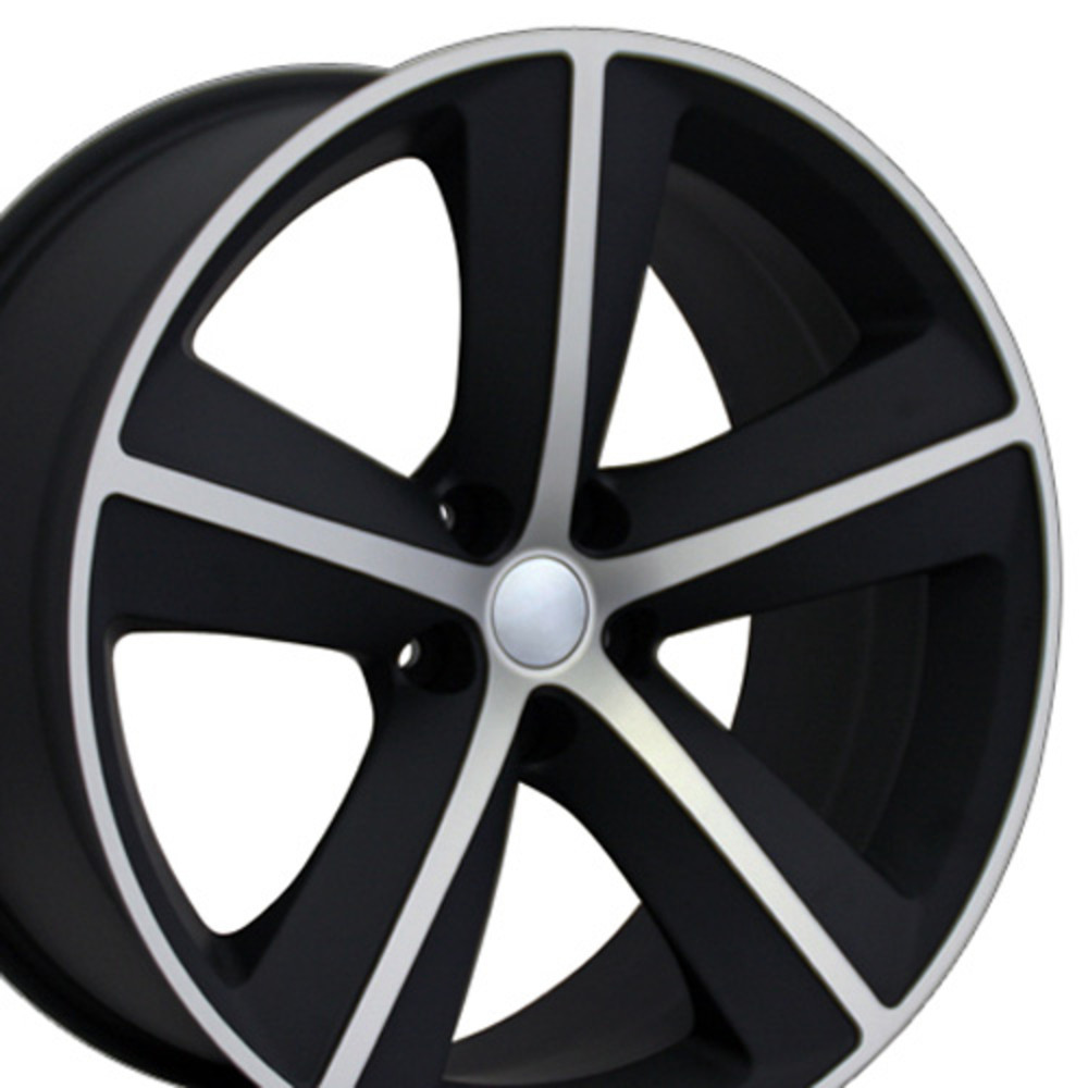 OE Wheels Dodge Challenger/Charger SRT Replica Wheel - Satin Black Machined (20"x 9" - 20mm Offset)