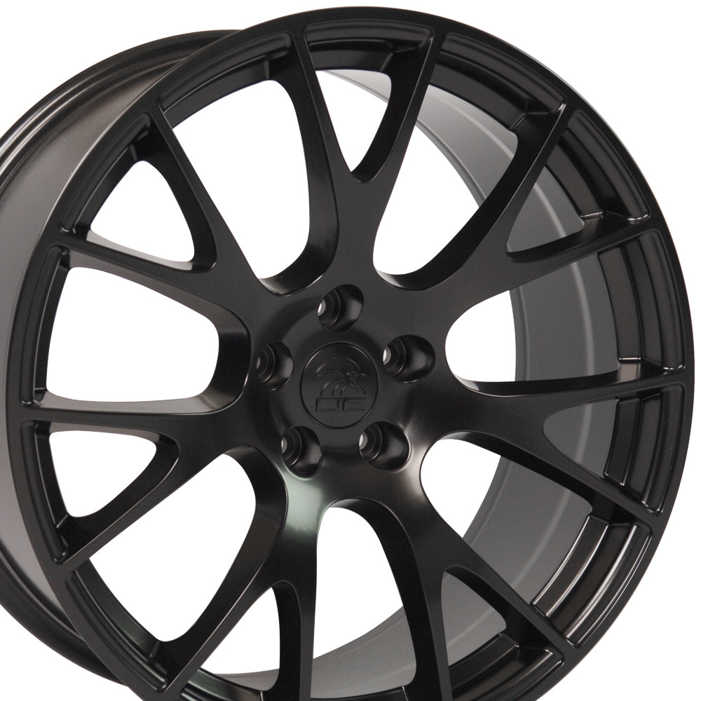 OE Wheels Dodge Hellcat Style Replica Wheel - Satin Black (20"x9" - 18mm Offset)