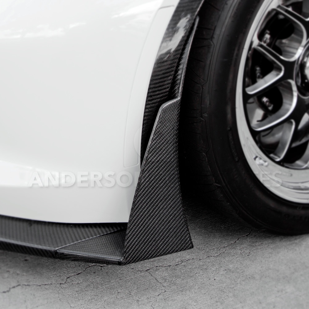 2014+ C7 ZO6 Corvette Anderson Composites Carbon Fiber Canards