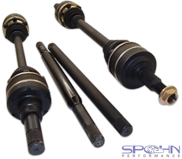 2010+ Camaro SS Spohn Performance 1400HP Extreme Duty Rear Axles & CV Joints Package
