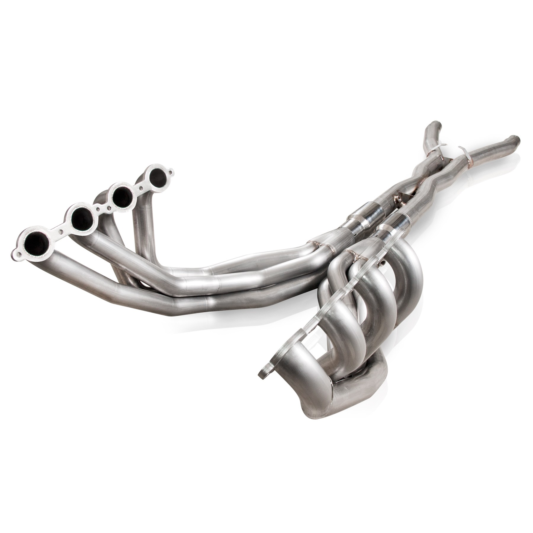 2009-2013 Corvette C6 Stainless Works 2" Long Tube Headers w/Catted 3" Xpipe