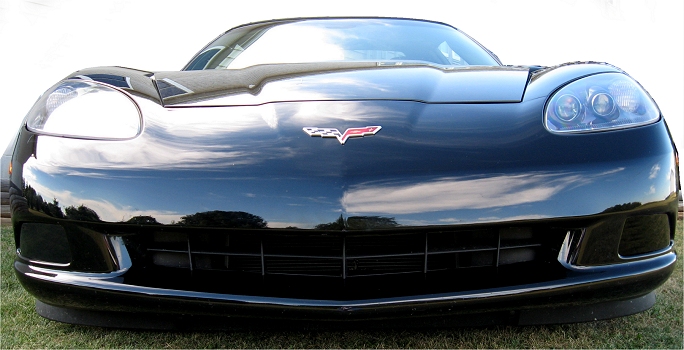 2005+ C6 Corvette GSCreations Acrylic Driving/Fog Light Blackout Kit