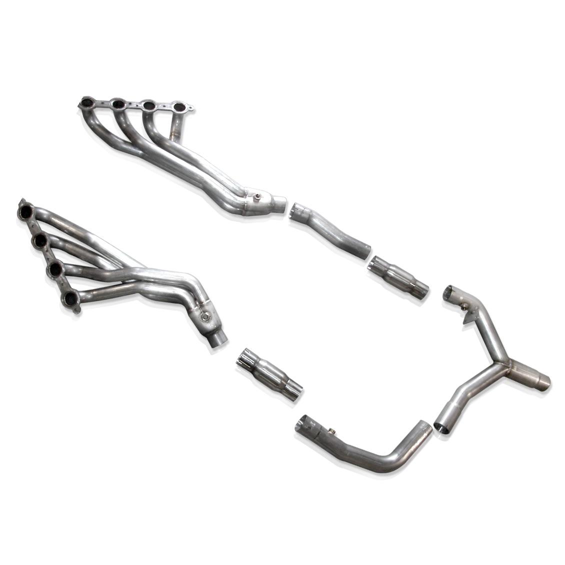 2000 LS1 Fbody Stainless Works Long Tube Headers with High Flow 2.5" Catted Ypipe