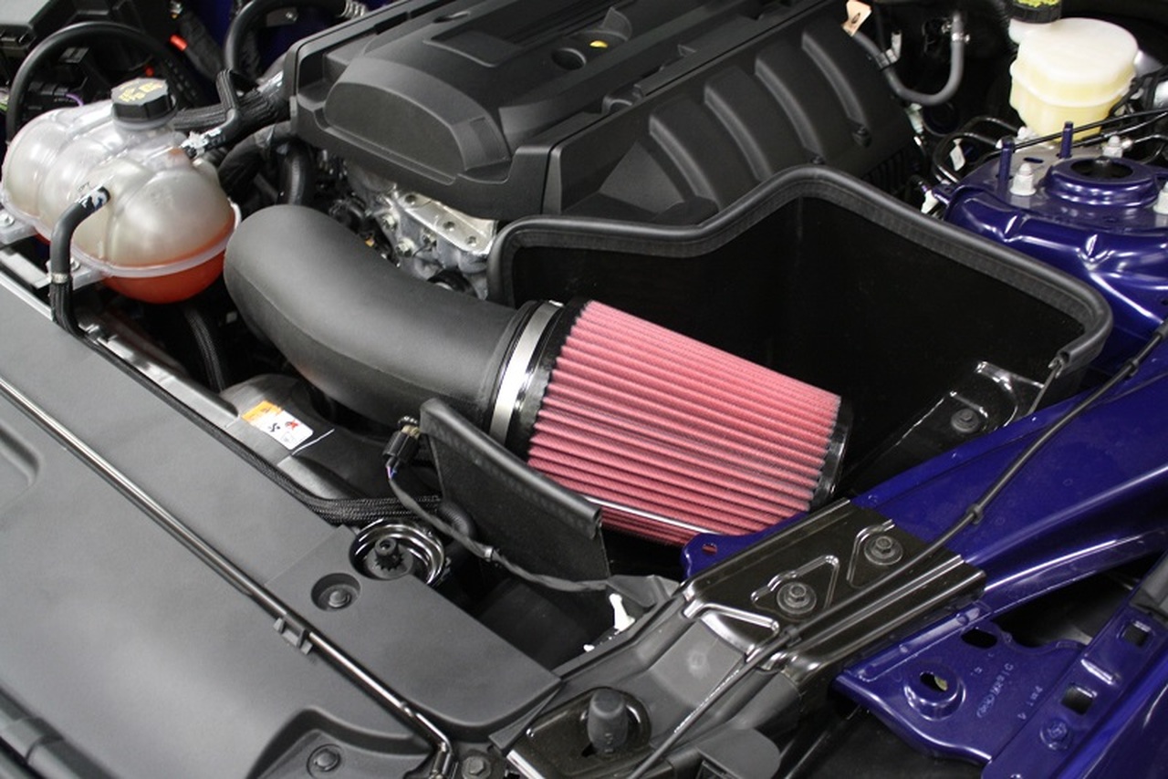 2015+cFord Mustang 2.3L I4 JLT Performance Cold Air Intake - Black