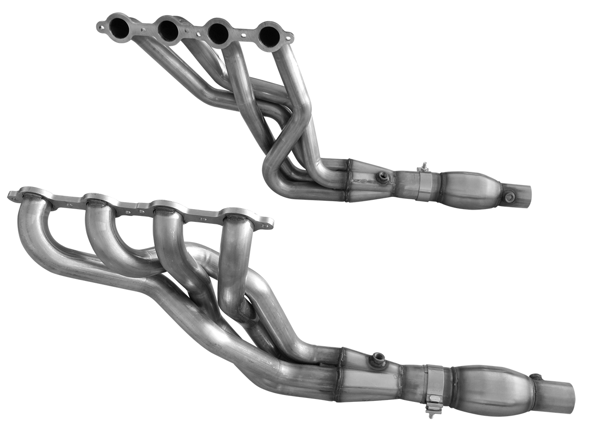 2010-2015 Camaro SS American Racing Headers 2" x 3" Long Tube Headers w/3" Catted Short Connection Pipes
