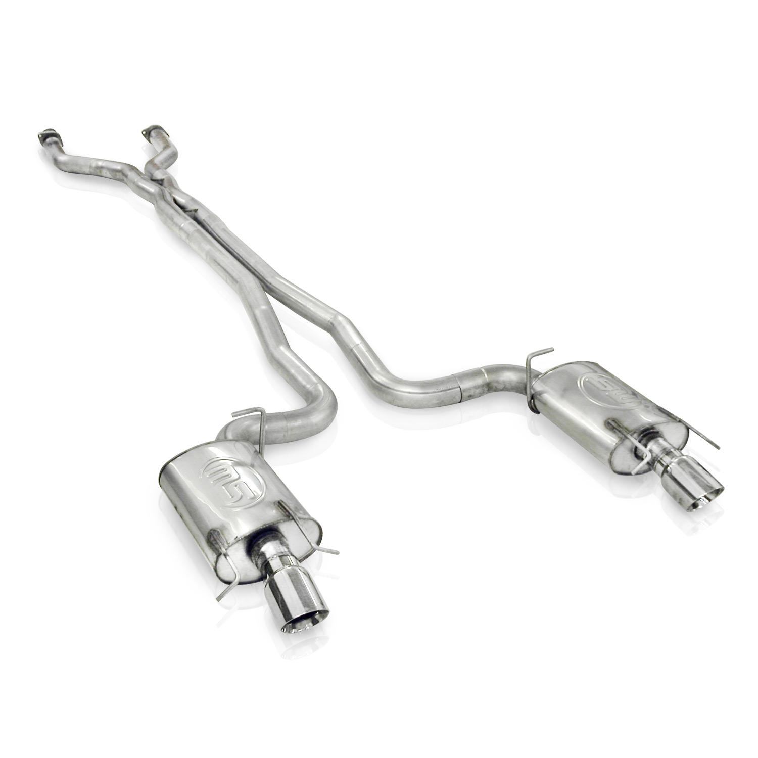 2009+ Cadillac CTS-V Wagon Stainless Works 3" Dual Turbo Exhaust System (For Factory Connection)