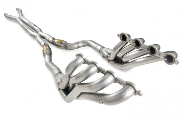 2009-2015 Cadillac CTS-V Stainless Works 2" Long Tube Headers w/ High Flow Cats & Xpipe (For Factory Exhaust Connection)
