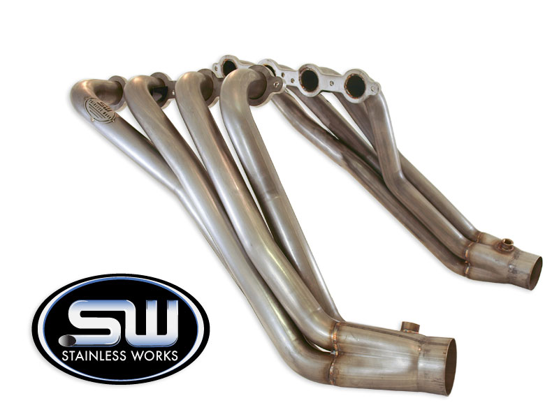 04-07 CTS-V Stainless Works Long Tube Headers