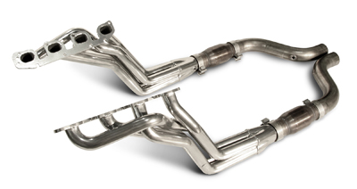 2008+ Dodge Challenger SRT8 6.1L SLP Performance 1 3/4" Long Tube Headers w/High Flow Cats (Use w/Stock Exhaust)