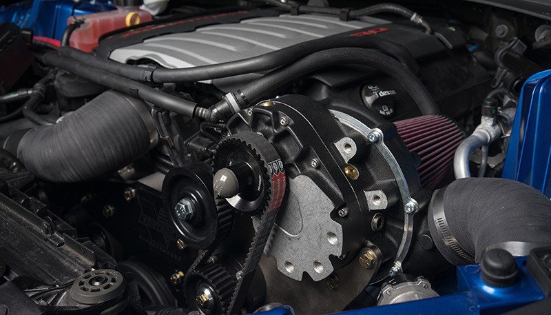 2016+ Camaro V8 ECS NOVI 2200HD Supercharger Kit - Black