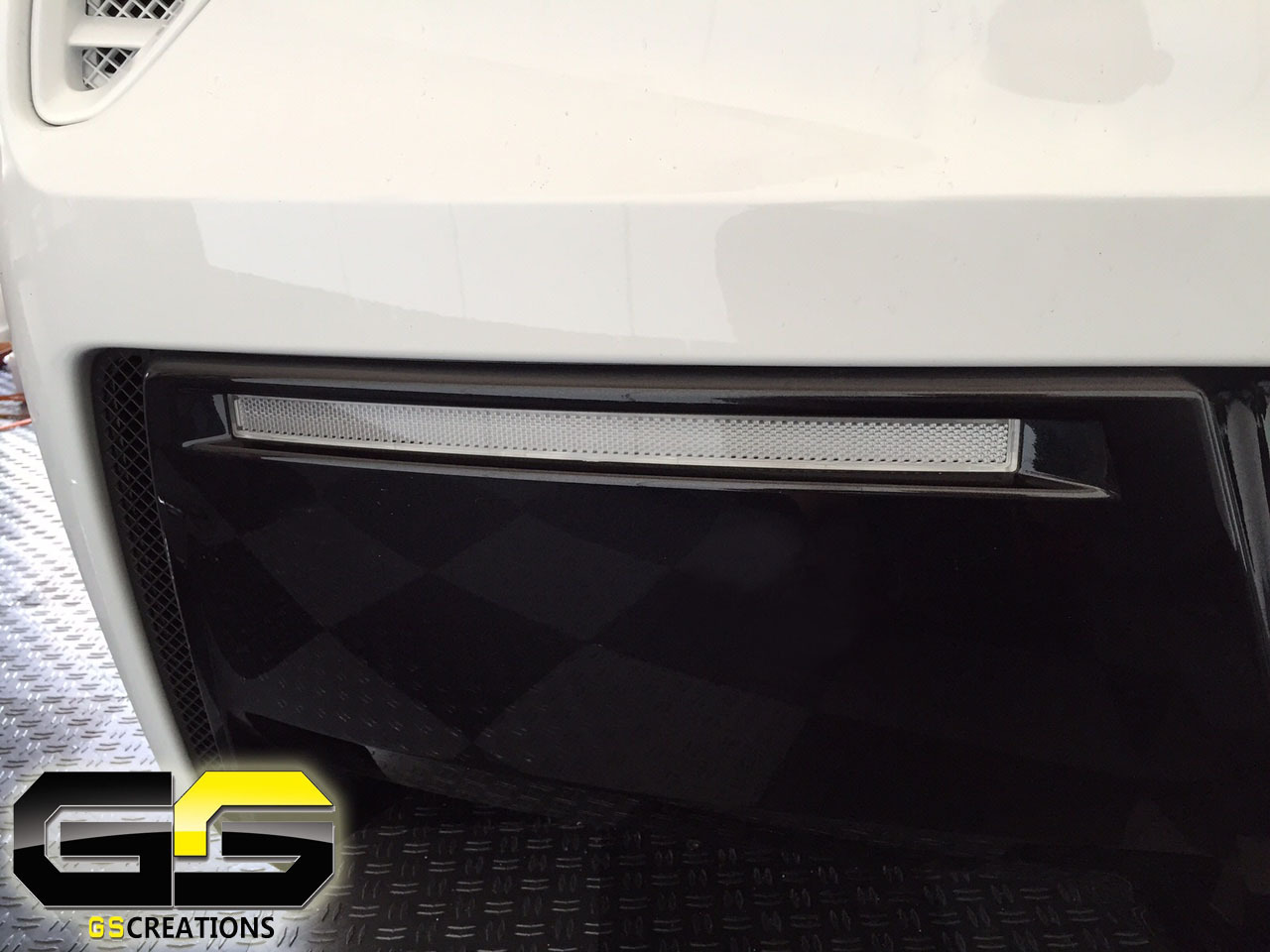 2014+ C7 Corvette GSCreations Clear Rear Bumper Reflector Markers - 2 Piece Kit