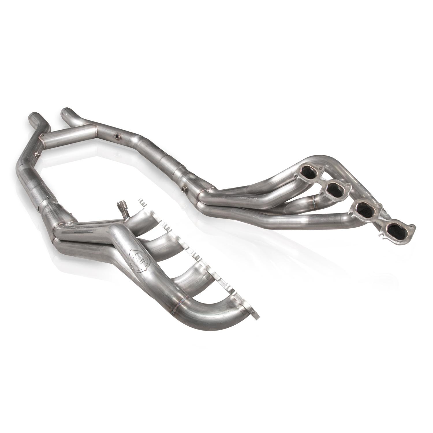 2011+ Ford Mustang GT500 Stainless Works 1 7/8" Long Tube Headers w/3" Collectors 3" Offroad Lead & H-Pipe