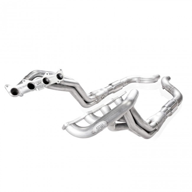 2015+ Ford Mustang Shelby GT350 Stainless Works 1 7/8" Long Tube Headers w/High Flow Cats