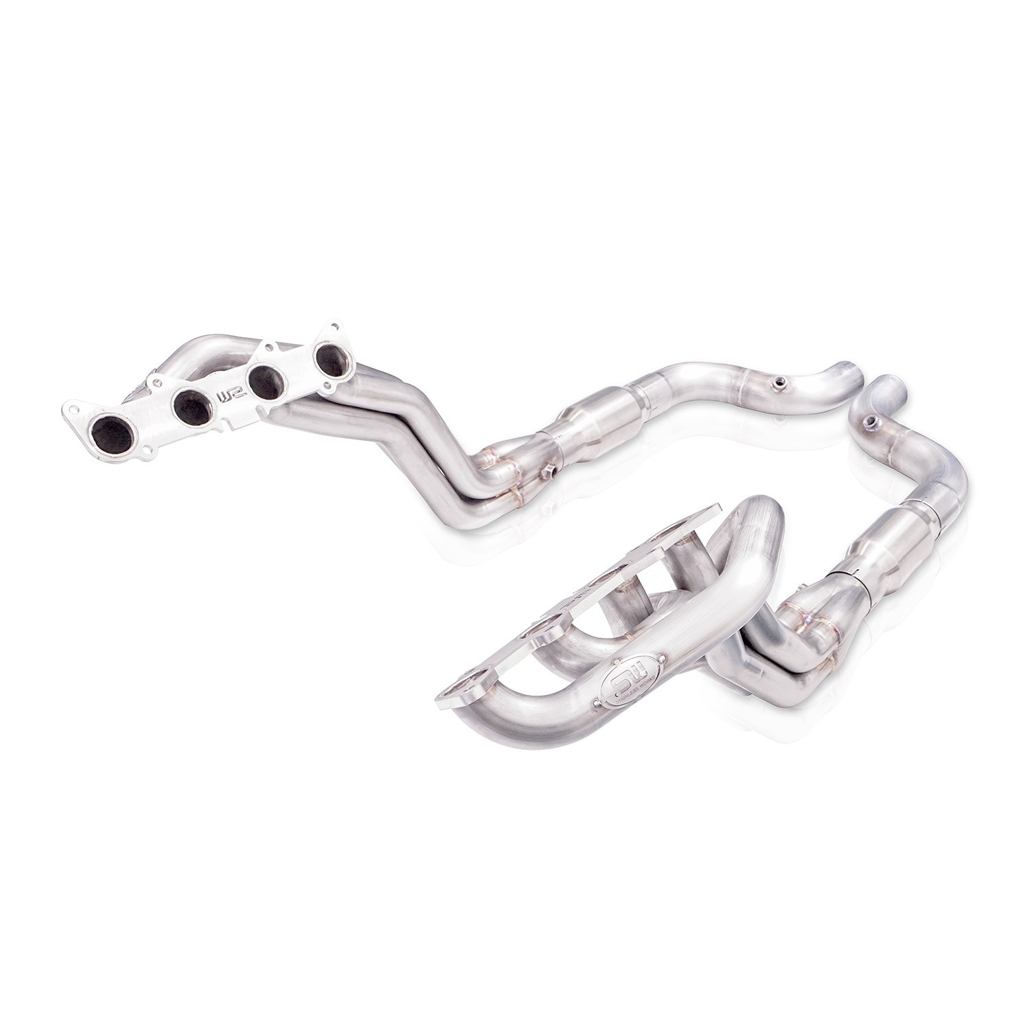 2015+ Ford Mustang Shelby GT350 Stainless Works 1 7/8" Long Tube Headers High-Flow Cats Performance Connect