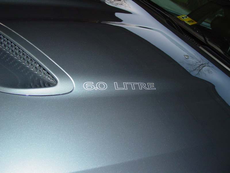05-06 GTO 6.0 LITRE Hood Decals