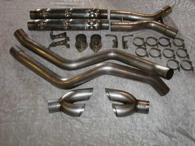 2004 GTO Stainless Works Chambered Exhaust w/X-pipe(Nostalgic)