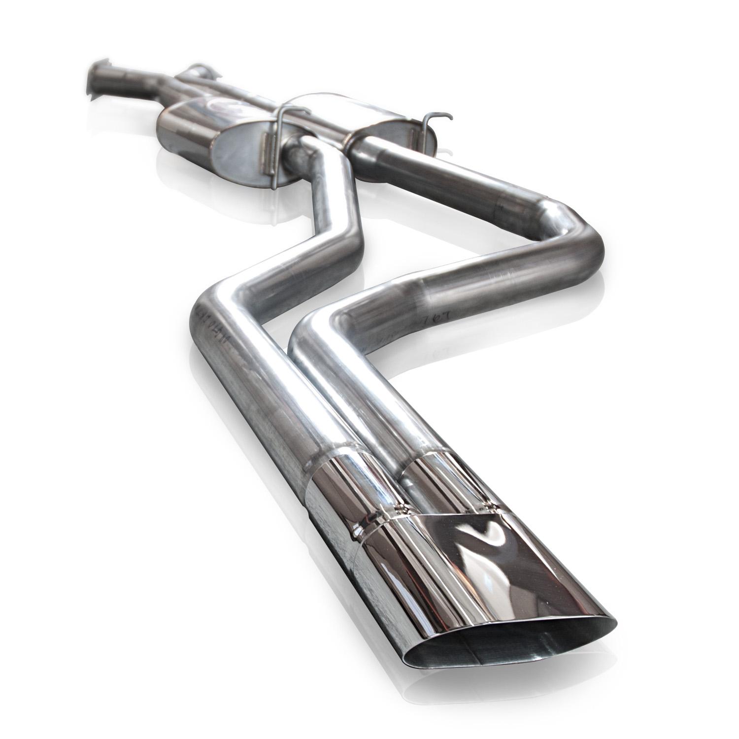 2004 Pontiac GTO Stainless Works Chambered Catback Exhaust System w/Slash Tips