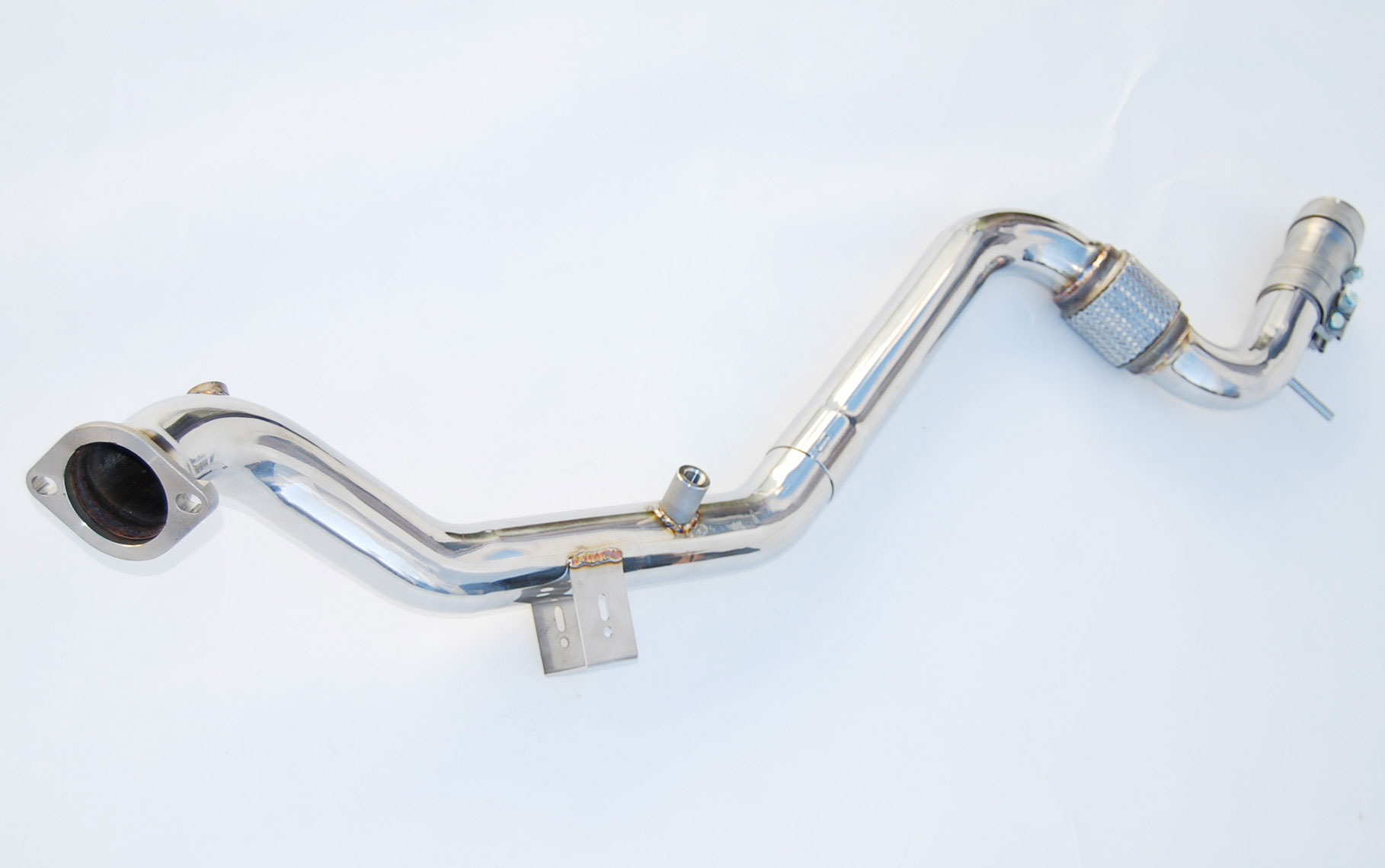 2015+ Ford Mustang 2.3L I4 Invidia Performance Catless Downpipe - 70mm Diameter