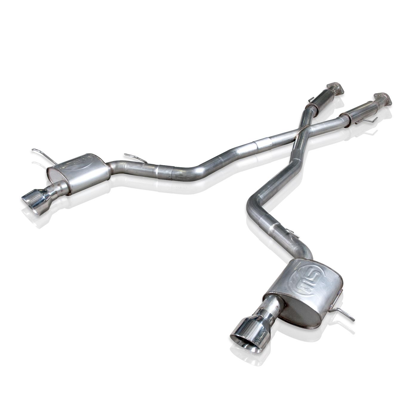 2012+ Jeep SRT8 Stainless Works Dual S-Tube Exhaust System w/Turbo Mufflers & Xpipe