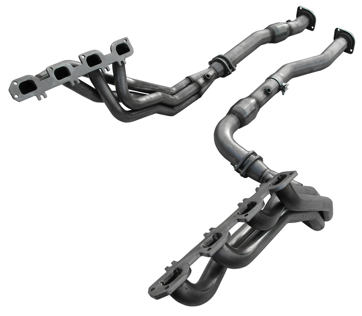 2006-2010 Jeep SRT8 6.1L V8 American Racing Headers 1 7/8" x 3" Long Tube Headers w/3" Offroad Connection Pipes