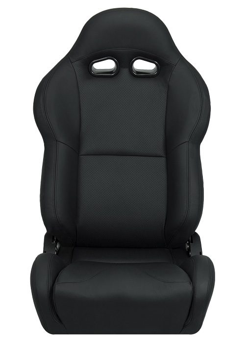 Corbeau VX 2000 Seats -  Black Leather