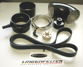 2009-2011 Cadillac CTS-V Lingenfelter Supercharger Pulley & Air Intake Complete Upgrade Kit w/Programming
