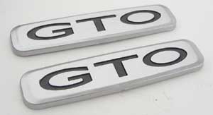 2004-2006 Pontiac GTO Air Bag Badge - Silver