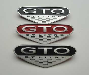 2004 Pontiac GTO Max Performance Reproduction "5.7L" Fender Emblem