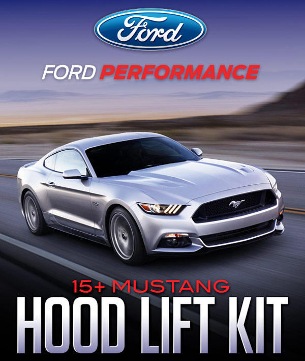 2015+ Ford Mustang Ford Racing Hood Lift Kit