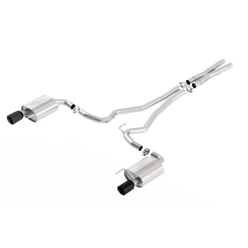 2015+ Ford Mustang GT 5.0L V8 Ford Racing Sport 2.5" Catback Exhaust System w/Black Tips