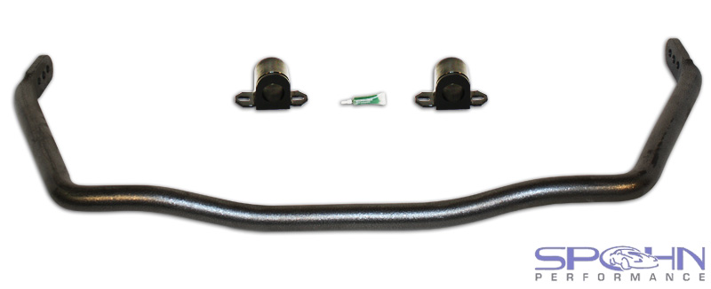 2005-2010 Ford Mustang Spohn Performance Front Sway Bar - Solid 1-3/8" 4140 Chrome Moly